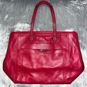 Coach Taylor Vintage Leather Red Tote Bag
